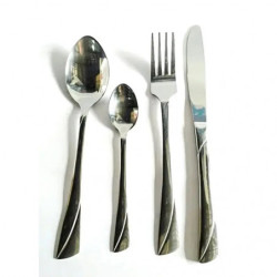 Комплект прибори за хранене Bohmann BH-5946-MR, 72 бр, Куфар, Инокс
