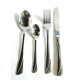 Комплект прибори за хранене Bohmann BH-5946-MR, 72 бр, Куфар, Инокс