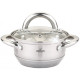 Малка тенджера Bohmann BH 70214, 14x8.5 см, 1 литър, неръждаема стомана