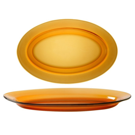 Овална плато Duralex 36 cm Lys Vermeil