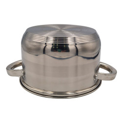 Тенджера Voltz OV51210M18 2.8 литра алпака със стъклен капак