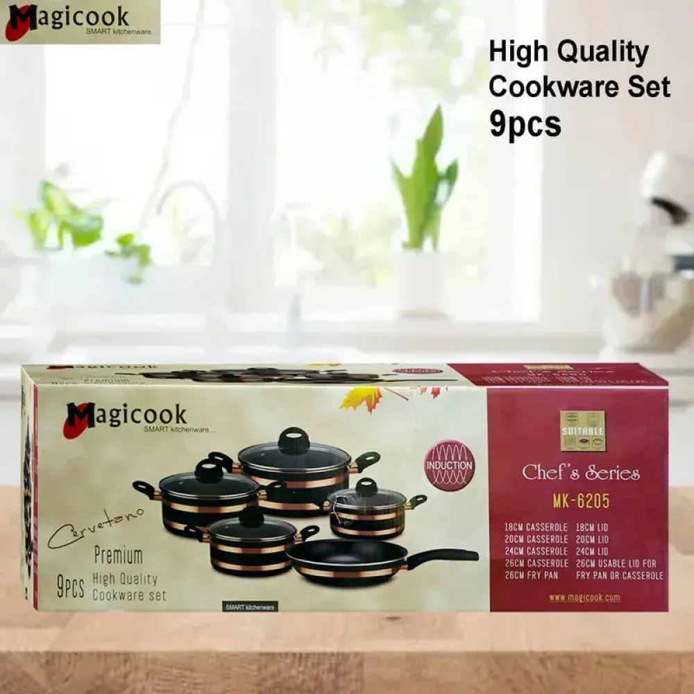 Комплект тенджери и тиган Magicook MK-6205