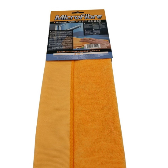 Микрофибърна кърпа Microfibre 30х40 см двулицева