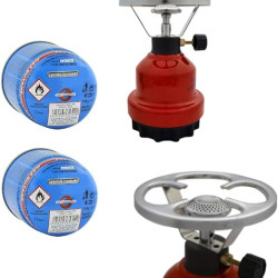 Котлон Orgaz газов за флакон 85 г/ч, 1.08 kW, K-190, Къмпинг