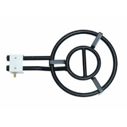 Газов котлон / пиростия двойна горелка Orgaz 11.4kW, ф40см, за работа на открито