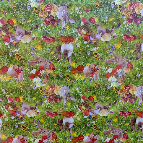 Мушама Florista, ширина 140см, Великденска декорация 4