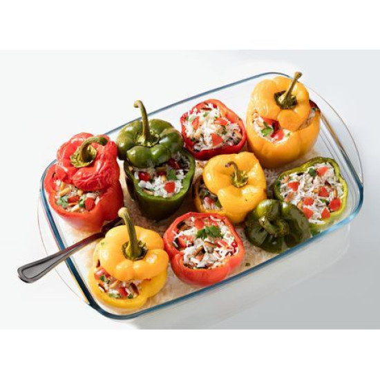 Йенска тенджера правоъгълна Pyrex 4.5л