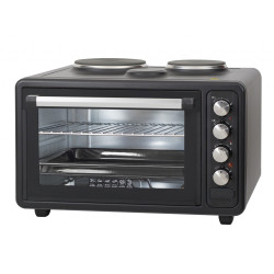 Готварска печка с конвекция Zephyr Z-1441-M40LC 40 литра, 3800W с 2 котлона