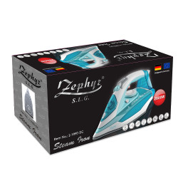 Парна ютия Zephyr Z-1050-DC, 2800W с керамична плоча