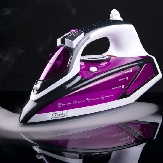 Парна ютия Zephyr Z-1050-BOC, 2600W с керамична плоча