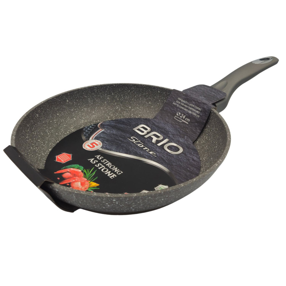 Тиган BRIO Stone 24 см с каменно покритие