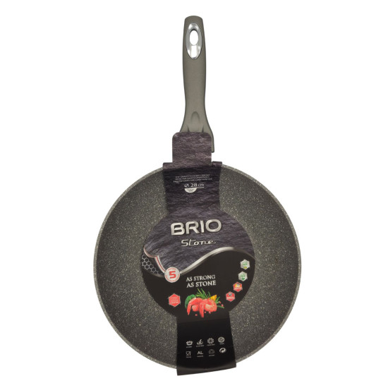 Уок Тиган BRIO Stone 28 см с каменно покритие