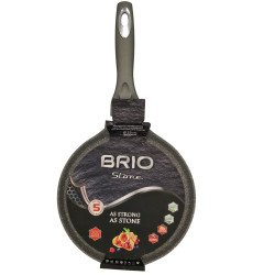 Тиган за палачинки BRIO Stone 25 см с каменно покритие 
