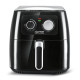 Фритюрник с горещ въздух Air Fryer First Austria FA-5053-1, 1700W, 6.2 литра, 80°C~200°C, таймер, черен