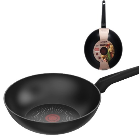 Wok индукционен тиган с Thermal Spot, 28 х 8 см