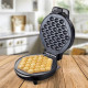 Бъбъл гофретник Rosberg R51442H, 1000W, Bubble гофрета, черен