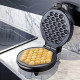 Бъбъл гофретник Rosberg R51442H, 1000W, Bubble гофрета, черен