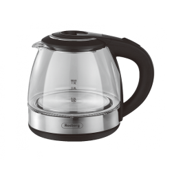 Електрическа кана 1 литър Rosberg R51230Q, 1500W, стъклена