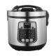 Мултикукър Rosberg Premium RP51985D5 с 45 програми, 930W, 5L, Незалепващо покритие, Инокс