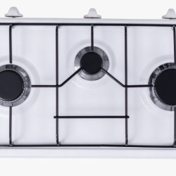 Газов котлон 4.4 kW Rubino, троен, емайлиран - бял