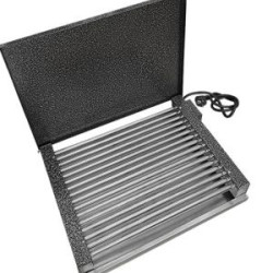 Електрическа скара Rubino 2200W с капак