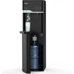 Диспенсър с ледогенератор Oliver Voltz OV51449G, 120-420W, 10°-90°C, Долно зареждане, Компресорно охлаждане, Черен