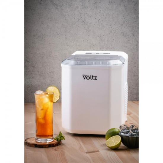 Ледогенератор Oliver Voltz OV51447B, 100W~120W, 12кг./24ч., 1.3л., Бял